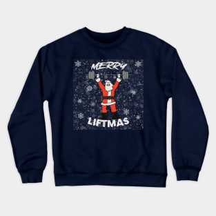 Merry Liftmas - Christmas Fitness Crewneck Sweatshirt